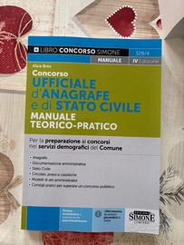 Libro per concorso ufficiale di anagrafe