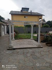 gazebo in cemento