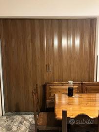 2 Coppie di porte a soffietto