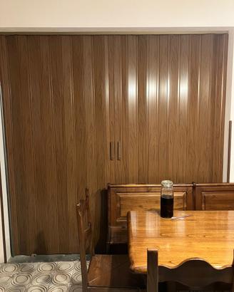 2 Coppie di porte a soffietto