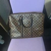 Borsa porta documenti Louis  Vuitton Damier