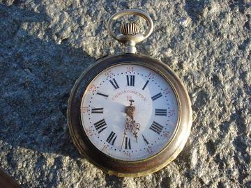 Orologio da tasca chronometre canna di fucile