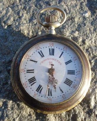 Orologio da tasca chronometre canna di fucile