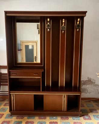 Mobile soggiorno/ingresso anni ’70 con specchio