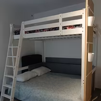 letto a soppalco Ikea bianco MODELLO STORA