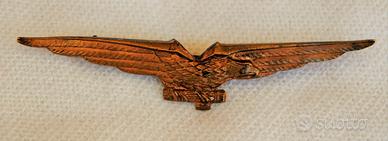 Brevetto x pilota Aeronautica RSI periodo fascista