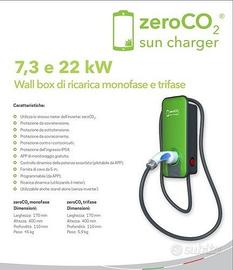 Wall box Ricarica Auto Elettriche da 7,3 kW