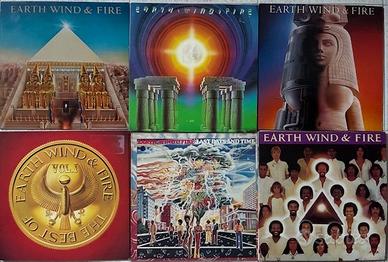 LP Earth Wind & Fire anni 70 dischi vinile 33 giri