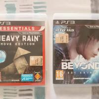 Heavy rain + Beyond: due anime per PS3