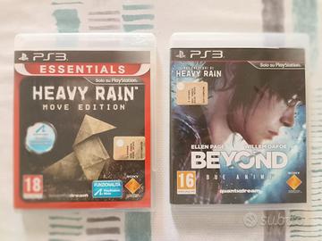 Heavy rain + Beyond: due anime per PS3