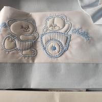 Set completo lenzuolino per culla