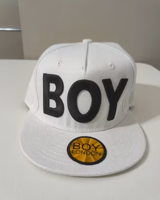 Cappellino Snapback boy London Bianco 