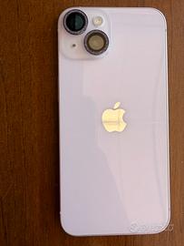 iPhone 14 Viola 87% batteria + cover e carica