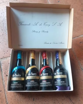 Set liquori sherry de Terry 