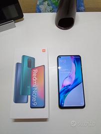 Xiaomi Redmi Note 9-128GB Forest Green COVER NUOVA