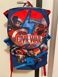 Zaino scuola elementare bambino Avengers zainetto
