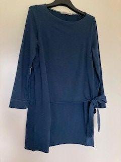 felpa blu donna