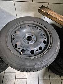 Cerchi in ferro Polo + gomme invernali 15" 