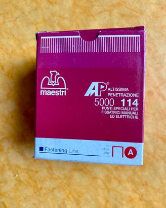 Punti per fissatrice 114