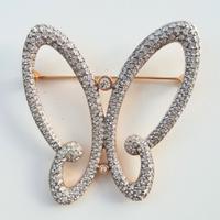 Spilla farfalla Swarovski 