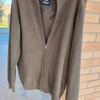 maglia con cerniera in buono stato xxl tag 