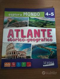 Atlante storico-geografico Esplora Mondo 4-5