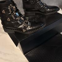 Stivali biker donna in pelle Philipp Plein tg 36