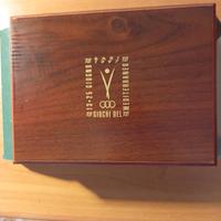 Scatola commemorativa XIII Giochi del Mediterraneo