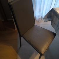 sedie ecopelle color antracite