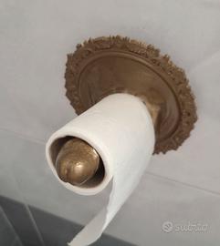 decorazione cazo porta rotolo carta igienica 