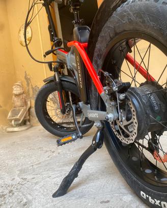 Bici elettrica argento minimax prezzo trattabile