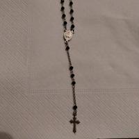 Collana rosario da uomo