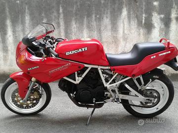 Ducati 350 SS Junior (moto d'epoca, anno 1992)