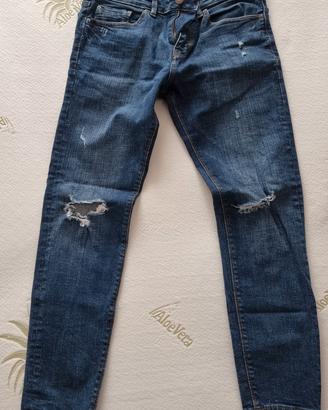 Jeans skinny blu Pull&Bear