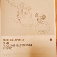 Universl sprayer