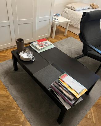 Salottino Ikea Poltrona tavolino e tappeto