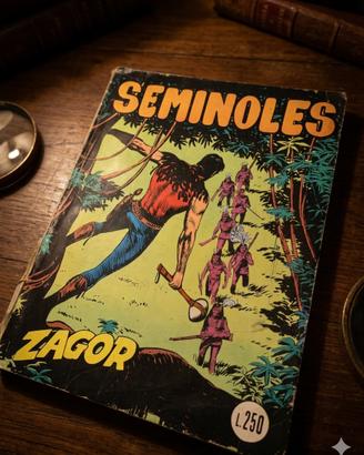 Fumetto ZAGOR - "Seminoles" n. 81 - Originale