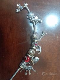 pandora bracciale e ciondoli originale