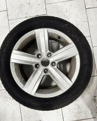 4 cerchi in lega originali Volkswagen