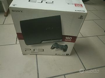 scatola PS3 160 gb