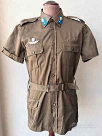 Giacca pantaloni sahariana Parà Folgore 1988 tg.50