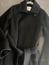 MAX MARA CAPPOTTO NERO MANUELA XS