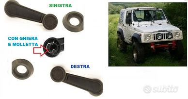 COPPIA MANIGLIE ALZAVETRO INTERNE SUZUKI SAMURAI S
