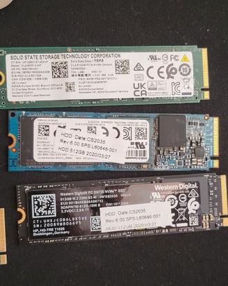 SSD NVME 512 VARI MODELLI FUNZIONANTI - XBOX,PLAY,