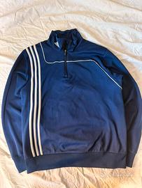 Felpa adidas blu taglia S