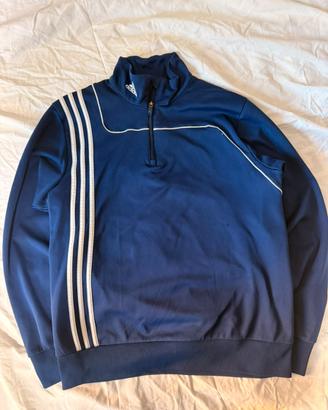 Felpa adidas blu taglia S