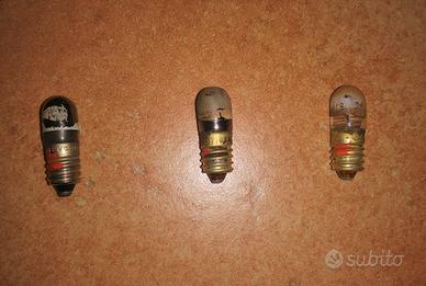 Lampadine E10 da 7V 0.3A e Raddrizzatore
