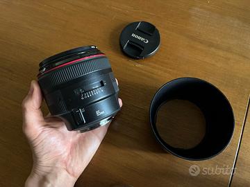 Obiettivo Canon EF 85mm f:1.2L II USM