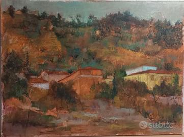 Quadro a olio di Emilio Del Prato.