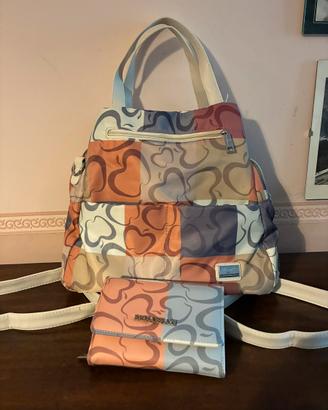 Borsa con portafoglio Baci & Abbracci